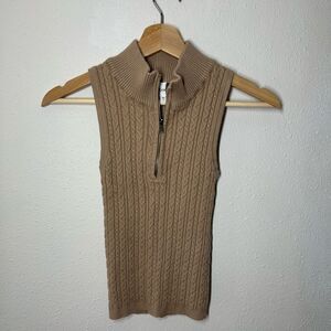 HEARTLOOM Yuiko Sleeveless Knit Top XS